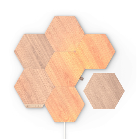 NANOLEAF Elements Hexagon STK Birchwood - 7pack EU/UK