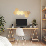 NANOLEAF Elements Hexagon STK Birchwood - 7pack EU/UK