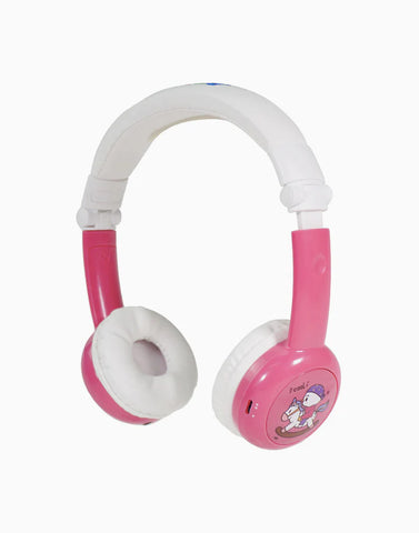 BAMiNi Hachu Happy Wired Kids Headphones (Volume-Limited)