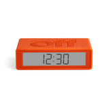 LEXON Flip Travel Reversible LCD Digital Alarm Clock
