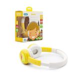 BAMiNi Hachu Happy Wired Kids Headphones (Volume-Limited)
