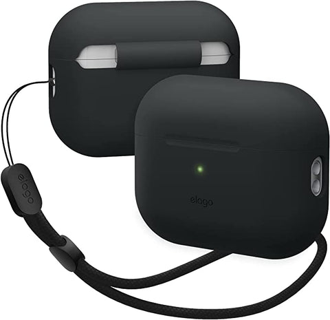 ELAGO AirPods Pro 2 Silicone Basic Case with Strap