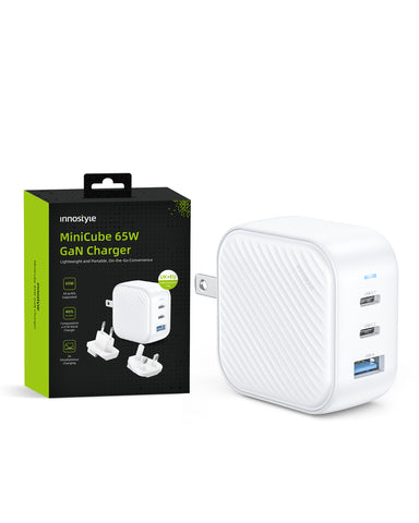Innostyle MiniCube 65W 3-Port GaN Charger