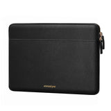 INNOSTYLE LuxLeather Laptop Sleeve Black 14in - 16in