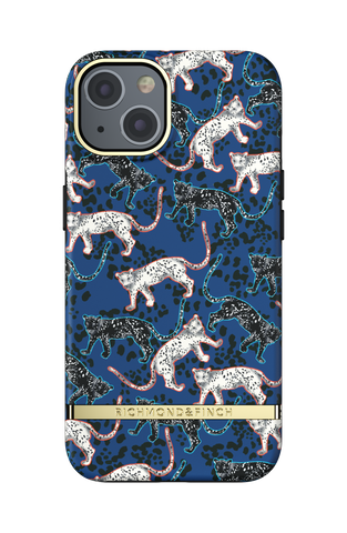 RICHMOND AND FINCH iPhone 13 Series - Blue Leopard