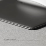 ELAGO Genuine Leather Mouse Pad (w Cable Magnet)