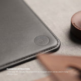 ELAGO Genuine Leather Mouse Pad (w Cable Magnet)
