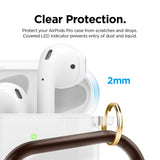 ELAGO Clear Hang Case for AirPods 1 and 2