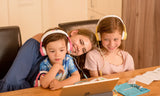BAMiNi Hachu Happy Wired Kids Headphones (Volume-Limited)