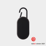 LEXON Mino T Waterproof Bluetooth Speaker w Carabiner