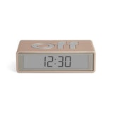 LEXON Flip Travel Reversible LCD Digital Alarm Clock