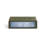 LEXON Flip Travel Reversible LCD Digital Alarm Clock