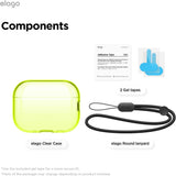 ELAGO AirPods Pro 3 Clear Strap Case