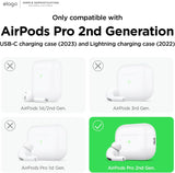 ELAGO AirPods Pro 2 Silicone Basic Case with Strap