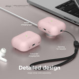 ELAGO AirPods Pro 2 Silicone Basic Case with Strap