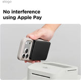 Elago Magnetic Vegan Leather Wallet 3 Card Holder Compatible with MagSafe