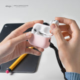 ELAGO AirPods Pro 2 Silicone Basic Case with Strap