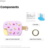 ELAGO AirPods Pro 3 Ice Cream Hang Case