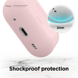 ELAGO AirPods Pro 2 Silicone Basic Case with Strap