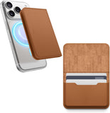 Elago Magnetic Vegan Leather Wallet 3 Card Holder Compatible with MagSafe