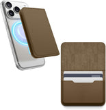 Elago Magnetic Vegan Leather Wallet 3 Card Holder Compatible with MagSafe
