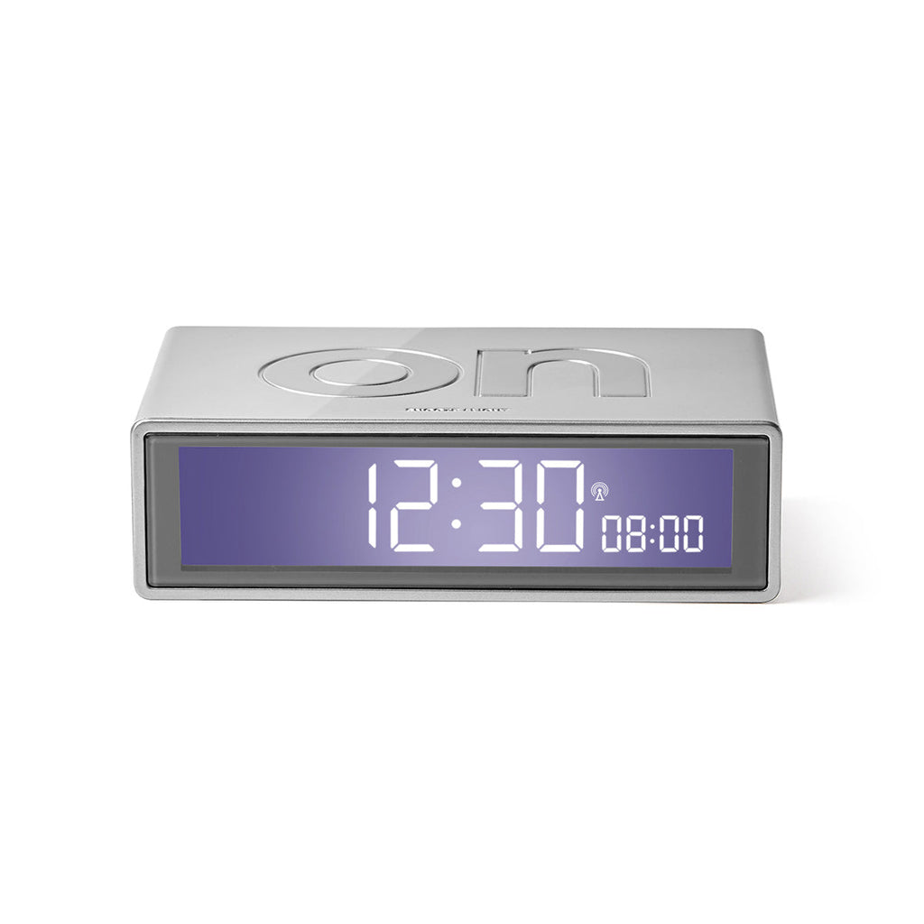 LEXON Flip+ Reversible LCD Digital Alarm Clock Mission Shop