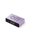 LEXON Flip Premium Reversible LCD Digital Alarm Clock