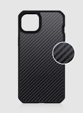 ITSKINS Ballistic R // Carbon for iPhone 14 Series - Black