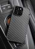 ITSKINS Ballistic R // Carbon for iPhone 14 Series - Black