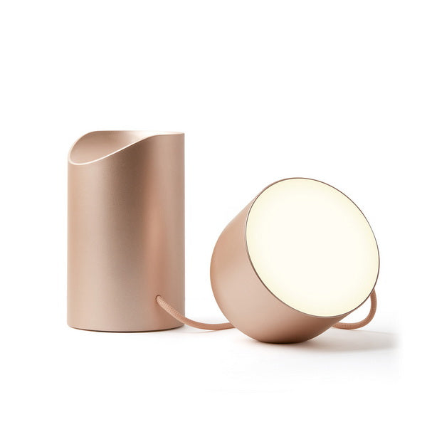 Lampada da tavolo di design nera con LED con sensore touch e ricarica a induzione - Don Lampada da tavolo di design nera con LED con sensore touch e ricarica a induzione - Don
