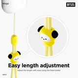 ELAGO x BT21 Lanyard Wrist Strap