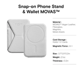 MOFT MagSafe Snap On MOVAS Phone Stand and Wallet