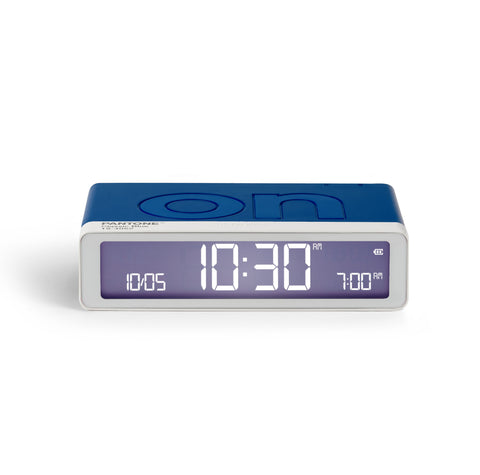 LEXON x PANTONE Flip Classic Reversible LCD Alarm Clock