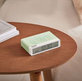 LEXON x PANTONE Flip Classic Reversible LCD Alarm Clock