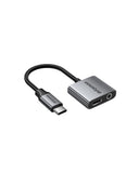 Innostyle NexaLink 2 in 1 USB-C to USB-C female & 3.5mm audio jack adapter PD60W