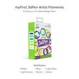 myFirst 3dPen Artist Filament Refill | PLA Filament 6 Colors