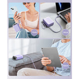 INNOSTYLE TransiMini FlexCharge 10000 with Built In Retractable 60cm Cable 30W