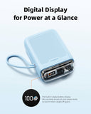 INNOSTYLE TransiMini FlexCharge 10000 with Built In Retractable 60cm Cable 30W