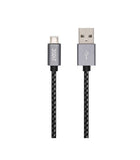 3SIXT BLK Cable USB-A to Micro USB 1m