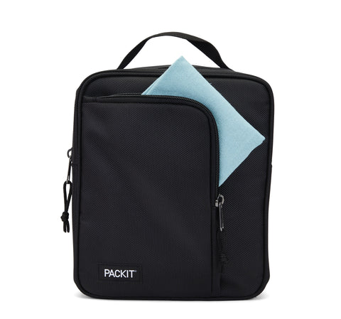 PACKIT Freezable Commuter Cooler Bag w Pocket