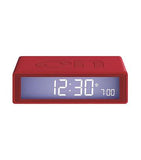 LEXON Flip Travel Reversible LCD Digital Alarm Clock