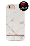 RICHMOND & FINCH Case - White Marble / Rose Gold