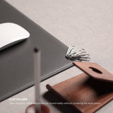 ELAGO Genuine Leather Mouse Pad (w Cable Magnet)