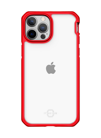 Coque - Itskins - Spectrum Clear - Rose - iPhone 13 - Renforcée pas cher Coque - Itskins - Spectrum Clear - Rose - iPhone 13 - Renforcée pas cher