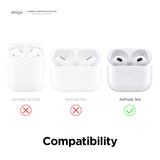 ELAGO Clear Hang Case for AirPods 3