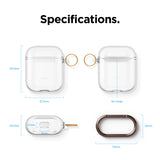 ELAGO Clear Hang Case for AirPods 1 and 2