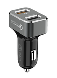 LAB.C 2-Port Qualcomm Quick Charge 3.0 Car Charger