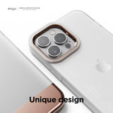 ELAGO Glide Case for iPhone 13 Series - Frosted/Rose Gold