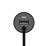 LAB.C Fast Charging Car Charger w Lightning USB port