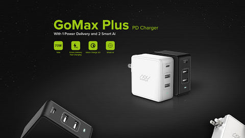 INNOSTYLE GOMAX PLUS 73W SẠC ĐA CỔNG CHO MACBOOK VÀ THIẾT BỊ USB